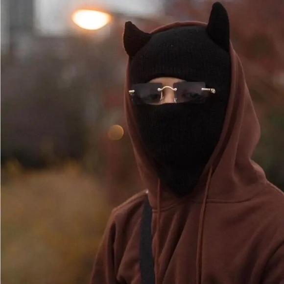 Devil Ski Mask Sheisty Baclava for Rave Motorcross Moto - Picture 4 of 4